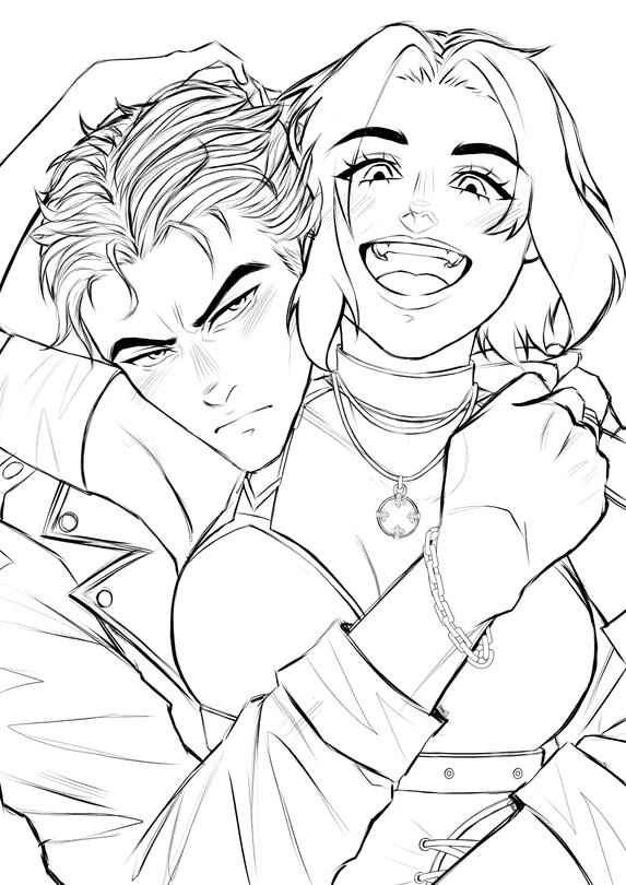 Halfbody Sketch